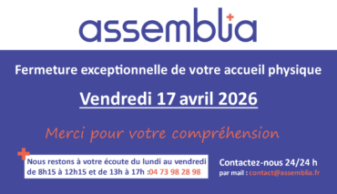 Fermeture exceptionnelle