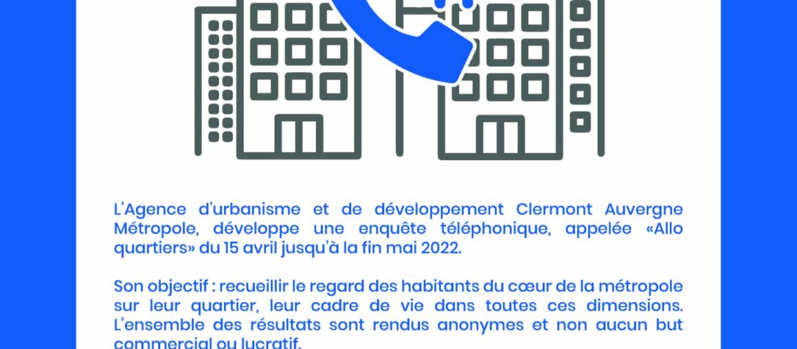 ALLÔ QUARTIERS : Vous souhaitez participer à l’amélioration de votre cadre de vie ? Répondez à une nouvelle enquête, dont assemblia est partenaire !