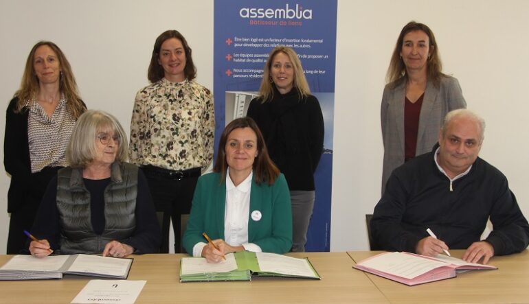 Assemblia et l’association AVEC France Victimes 63 officialisent leur partenariat  pour faciliter le relogement des femmes victimes de violences intra-familiales