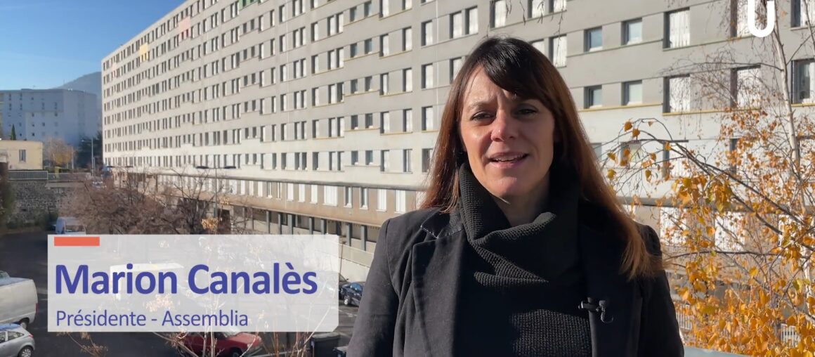 Voeux de Marion Canalès aux locataires, partenaires publics et privés d'assemblia