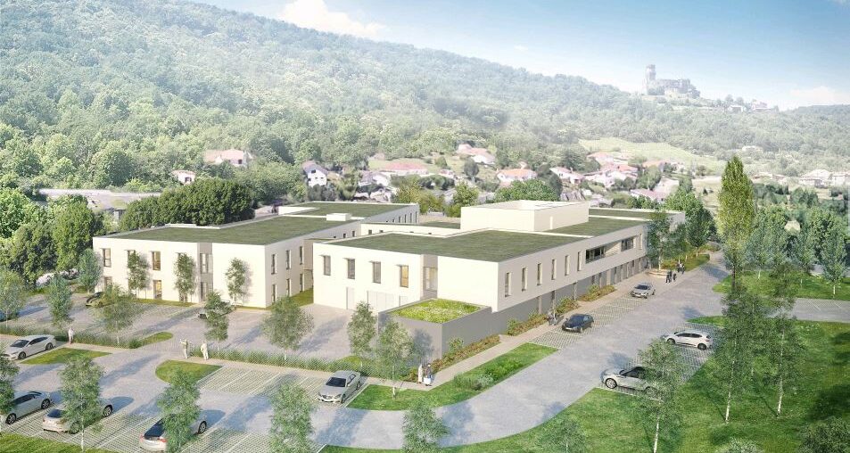 Nouvelle mission pour assemblia : la construction de l'Ehpad de Volvic