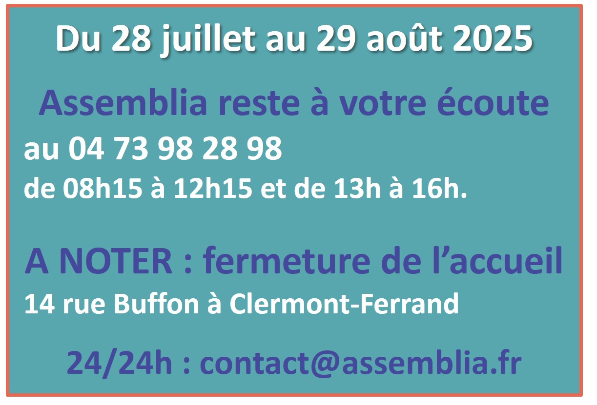 Nos horaires d'été