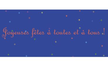 Joyeuses fêtes de fin d'année