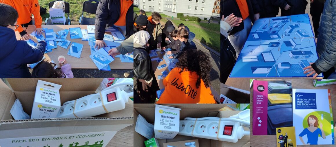 Fontaine du Bac : un stand pour sensibiliser les locataires aux économies d'énergie